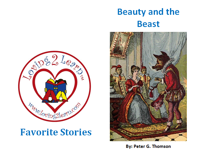 Fairy Tales Printable “Beauty and the Beast” and a Learn Along Video